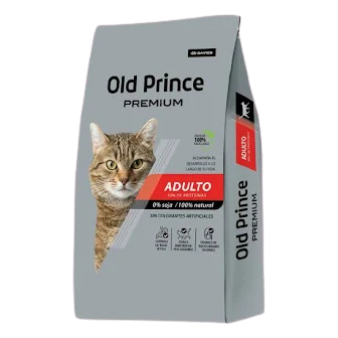 1400 Old Prince Gato Adulto Premium X 3 Kg - Imagen 1