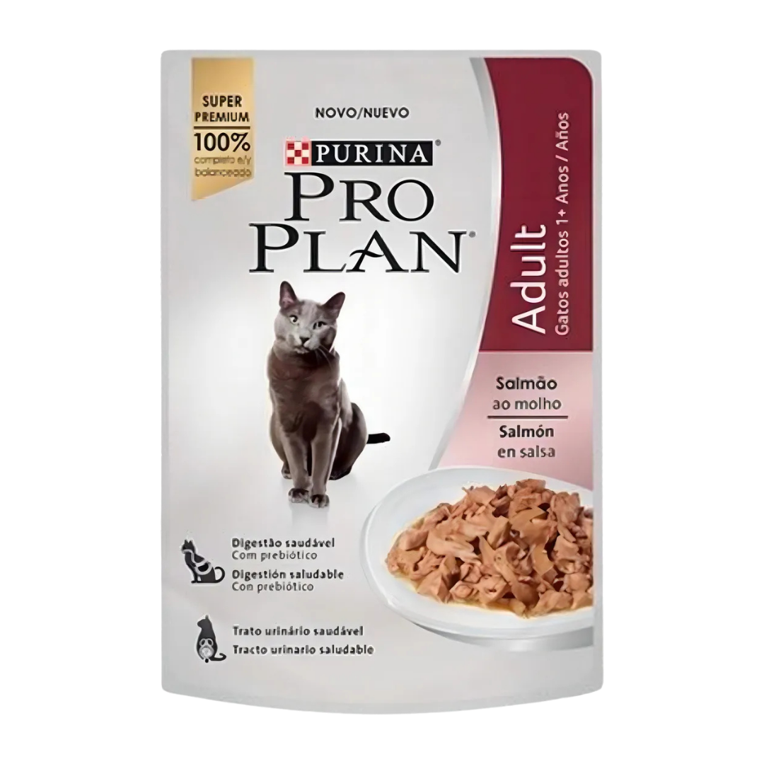 1769 Pouch Pro Plan Cat Adult Salmon X 85 Grm - Imagen 1