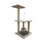 Rascador Luna 40*40*85 Forrado En Felpa