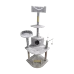 Rascador Milo 55*55*163 Forrado En Felpa