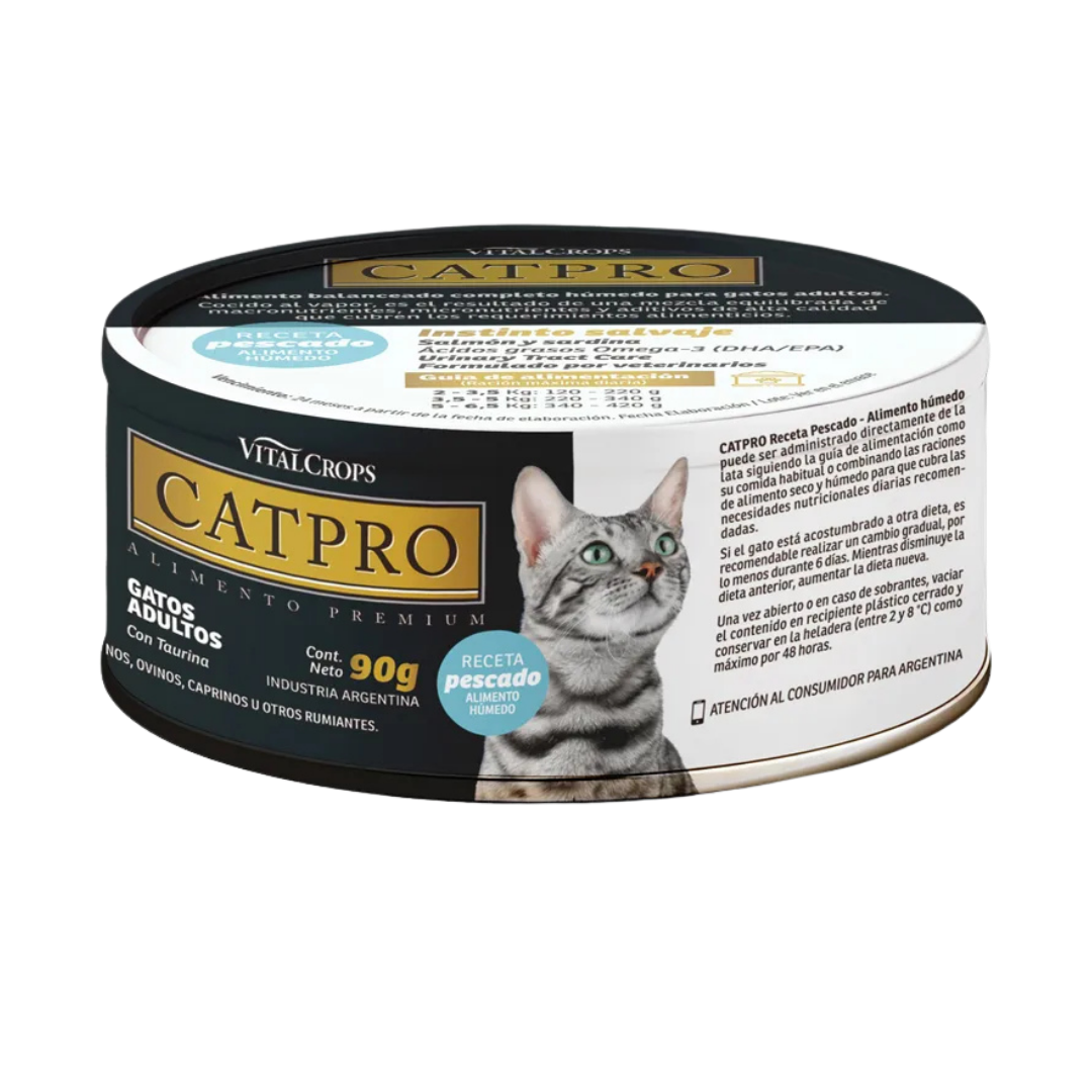 1924 Humedo Catpro Adulto Sabor Sardina X 90 Grms - Imagen 1