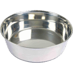 Comedero Acero Inox 0.51 L Base Caucho 25071
