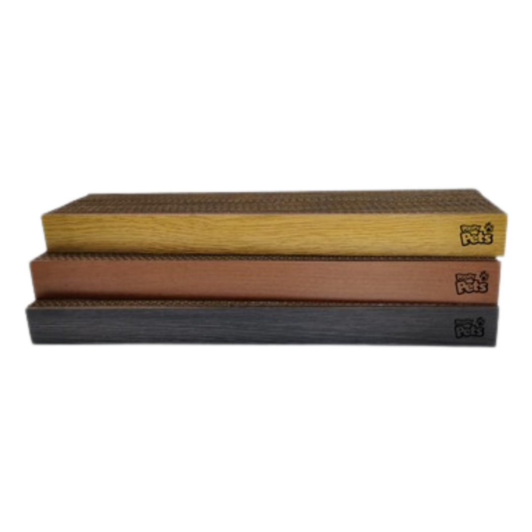 1998 Rascador Carton Eco Madera PoopyPet 48 X 19 X 4 - Imagen 1