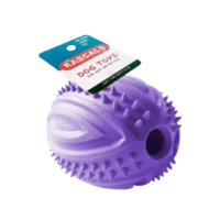 Pelota Rugby Dog Tpr Sin Sonido Violet Yt80921M
