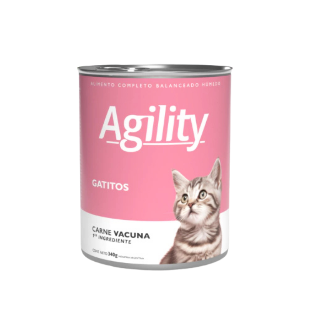 2273 Lata Agility Cats Kitten X 340 Gr - Imagen 1