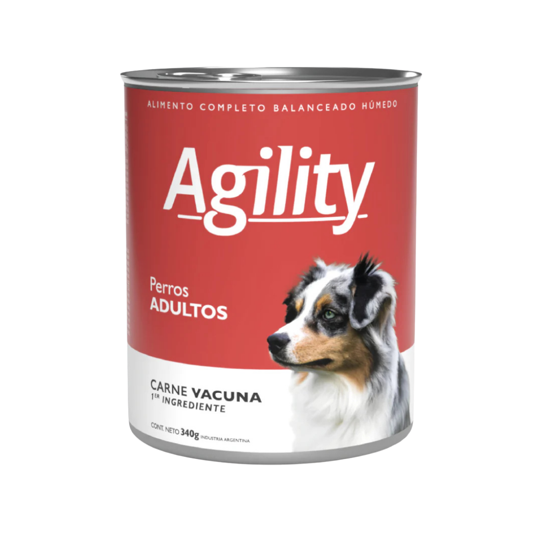 2548 Lata Agility Dog Adulto Carne X 90 Gr - Imagen 1