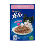 Pouch Felix Gatitos Sabor Carne X 85 Grm