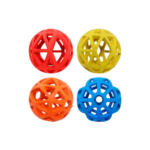 Pelota Vallada P/Snacks Caucho Nat 9 Cm Bp152