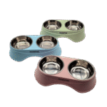 Comedero Dob. Acero + Pp Sd-15067-33 Commp04174-48