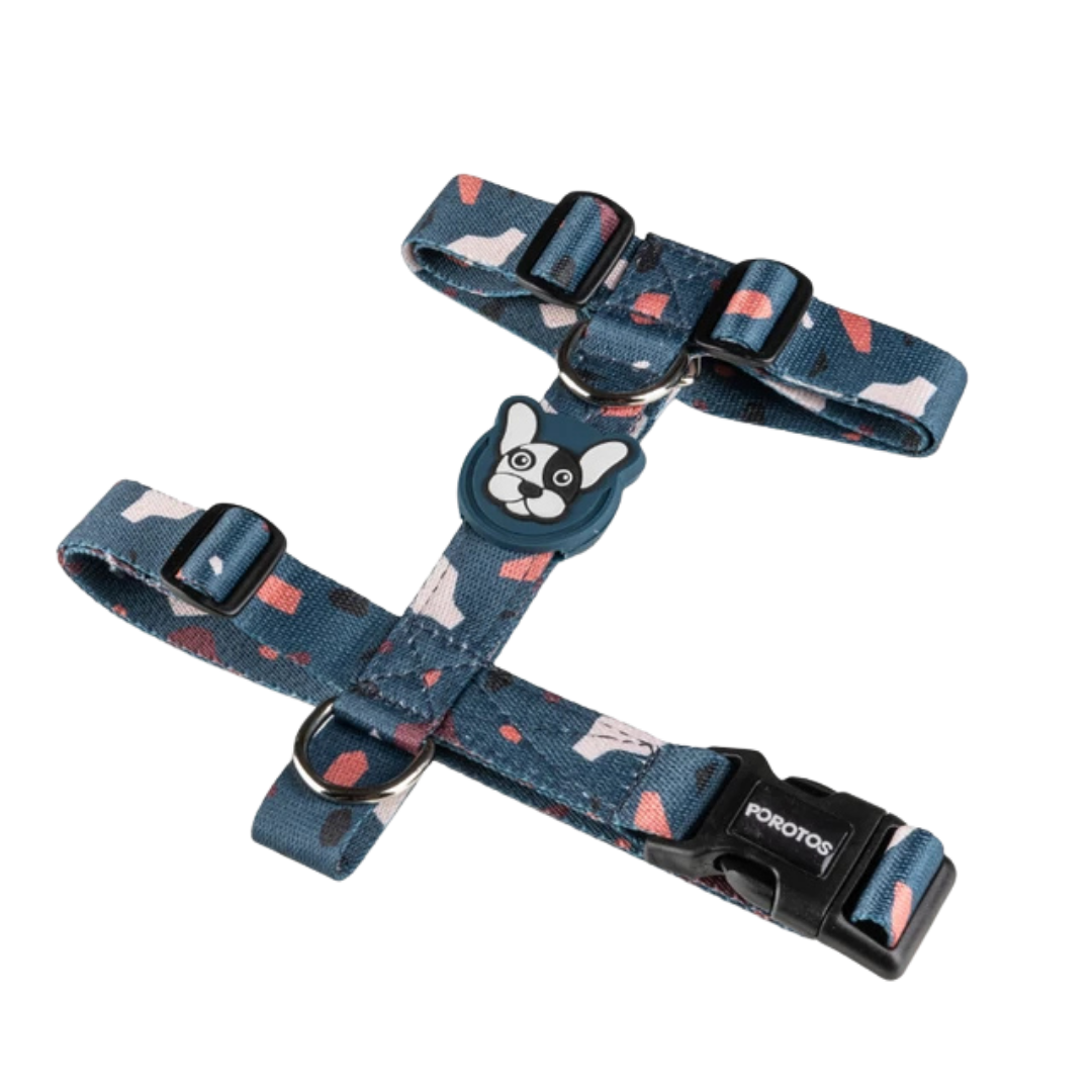 2729 Pretal Doble Agarre Rocky Azul Pr-012001 - Xs - Imagen 1