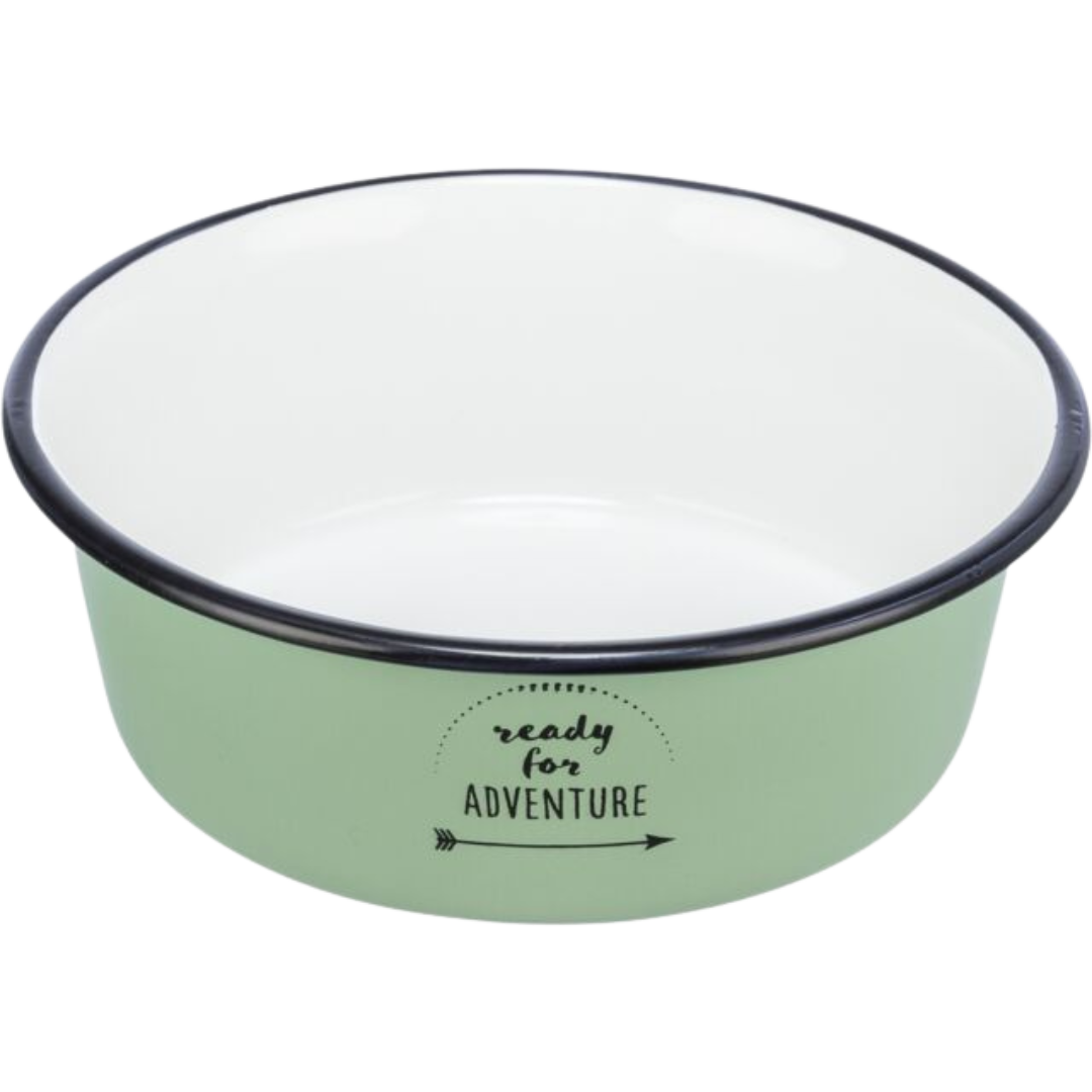 2998 Comedero, Esmalte/Acero Inox 0.3 L 25211 - Imagen 1