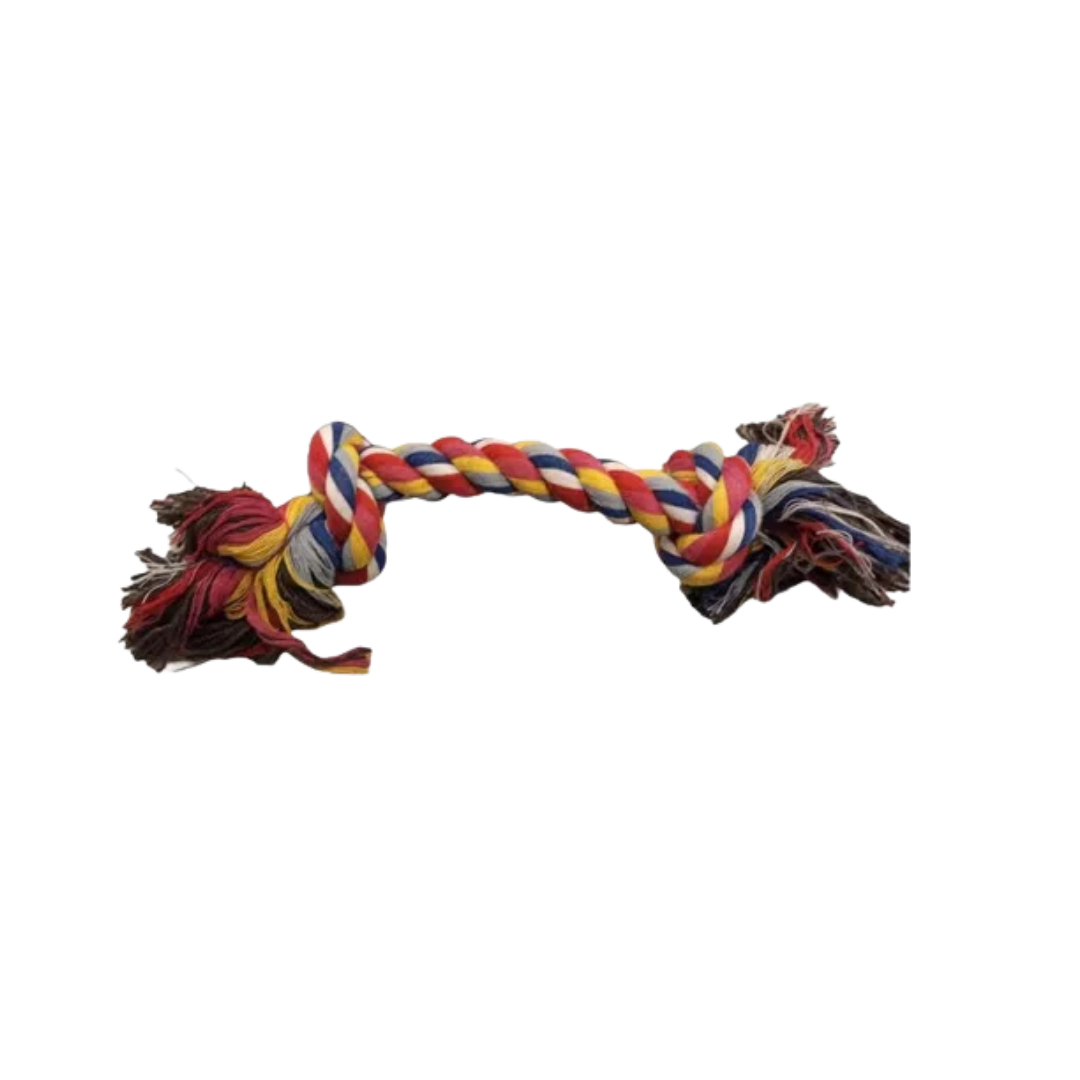 3057 Hueso Alg. 2 Nudos 30Cm Multicolor 501104 - Imagen 1
