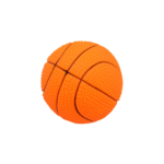 Pelota De Basket Vinilo C/Sonido, 6.5 Cm Bp568