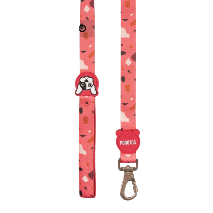 Correa Extra Larga Rocky Rosa De 3 Mts Cl-001011 - S - Mascota Universo
