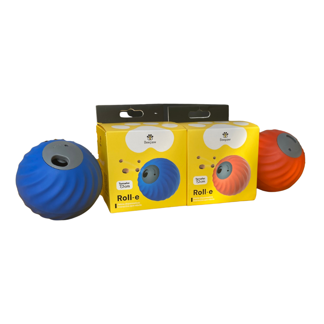 3628 Juguete Pelota Inteligente B.P Roll-E Azul-Nar 11366-11367 - Imagen 1