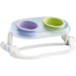 Comedero Ajustable En Altura Doble Bowl Ceramico Sd164