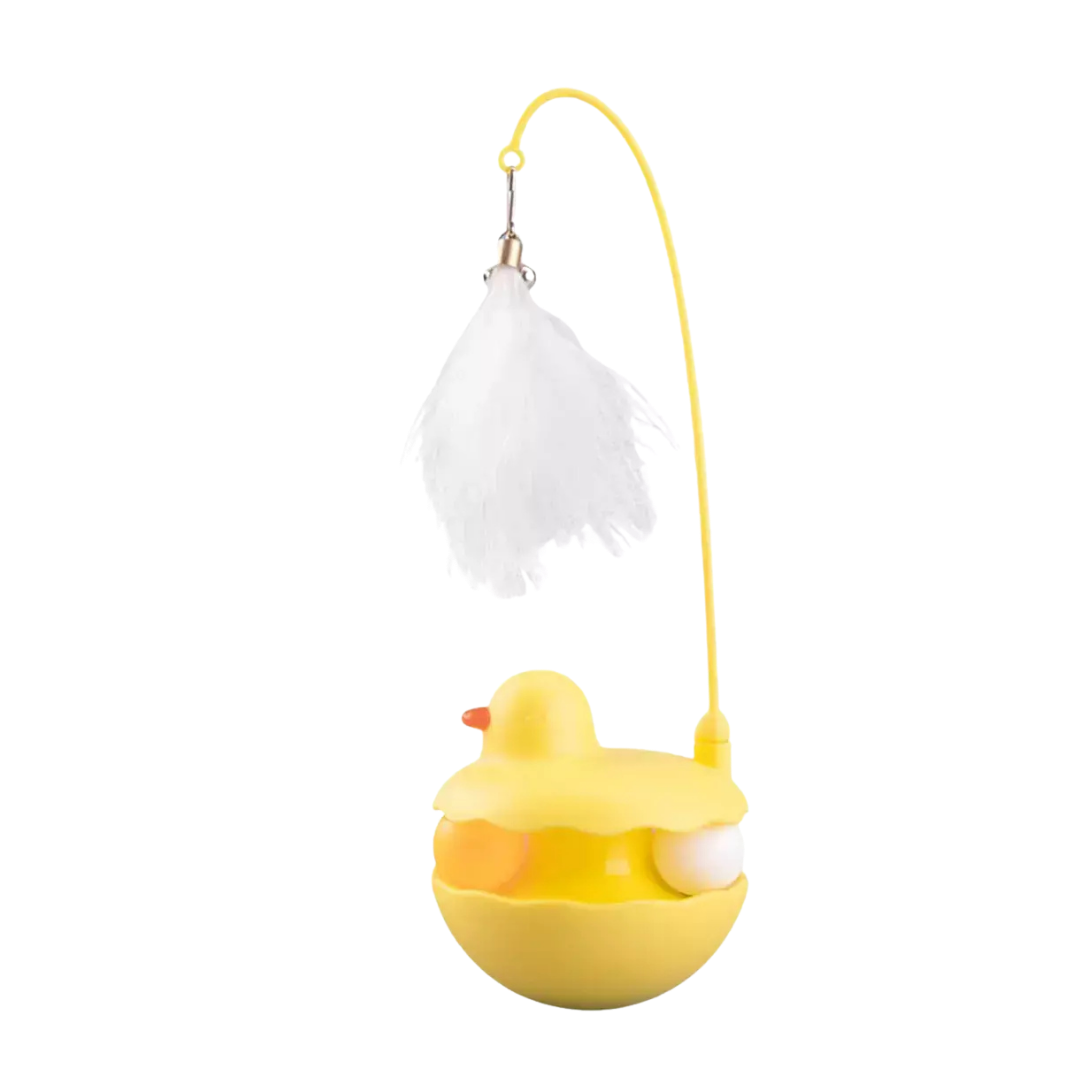 379 Juguete Interactivo Para Gato Diseño Patito 9 X 25 Cm T008 - Imagen 1