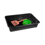 Kit Sanitario Mediano Negro S/Mineral 407N