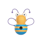 Gigwi Busy Bee Treat Dispenser Infused Catnip 7517