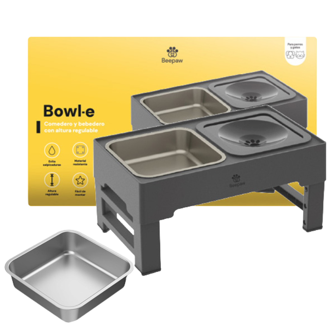 3998 Comedero Y Bebedero Bowl-E B.P 11289-11290 - Imagen 1