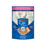 Pouch Cat Chow Gatitos Pollo X 85 Grm