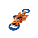 Gigwi Iron Grip Tiger Plush Tug Toy W/Tpr 8115