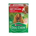Pouch Dog Chow Adult Meat Y Rice X 85 Grm