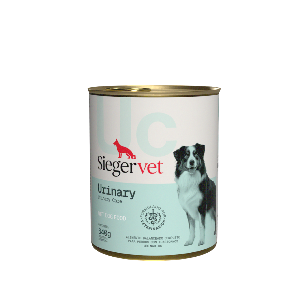 957 Lata Sieger Dog Vet U.C Urinary Care X 340 Grm - Imagen 1