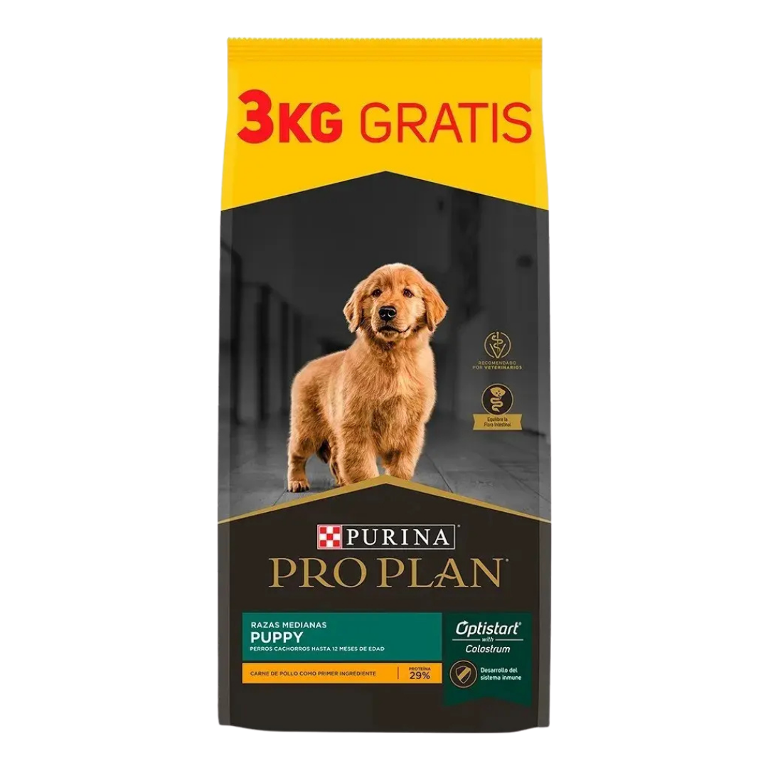Diseño sin título (12) Pro Plan Dog Puppy Complete X 15 Kg + 3 Kg Gratis - Imagen 1