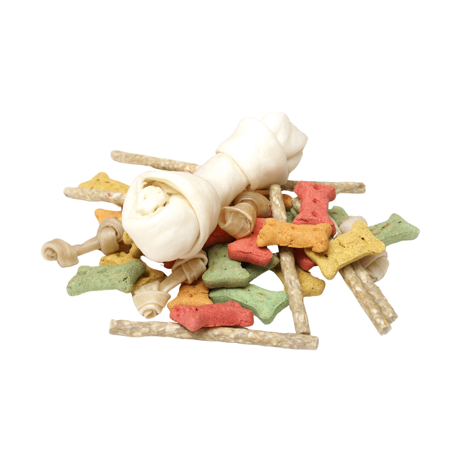 Snacks y golosinas para mascotas